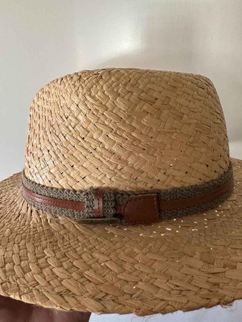 Borsalino Vintage Straw Hat